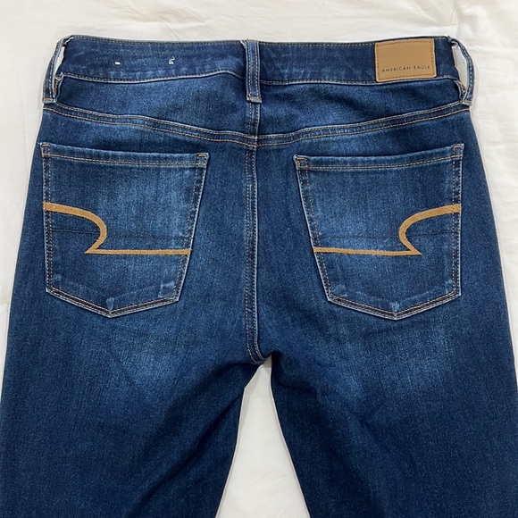 American Eagle Hi-Rise Jegging - Dark Wash - Picture 2 of 8
